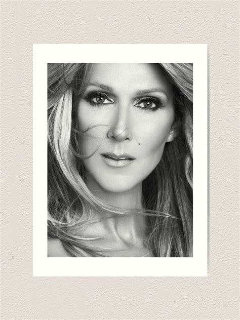 celine dion black and white poster|celine dion artwork.